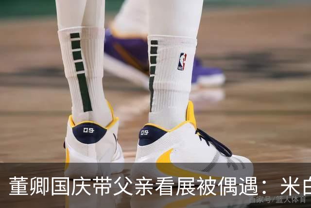 董卿国庆带父亲看展被偶遇：米白针织衫配平底鞋，气质依旧藏不住