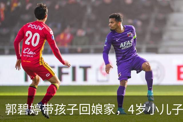 郭碧婷带孩子回娘家，4岁小儿子露脸浓眉大眼，被外公夸貌比潘安