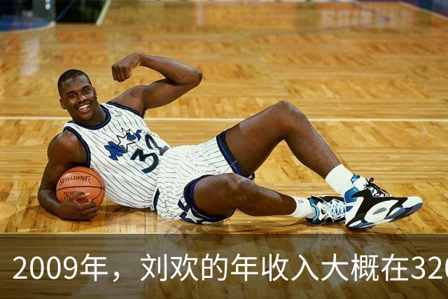2009年，刘欢的年收入大概在3200万左右