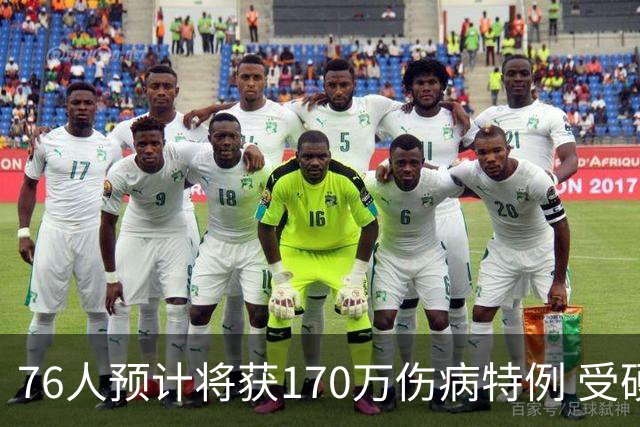 76人预计将获170万伤病特例 受硬工资帽限制仅双向名额可用